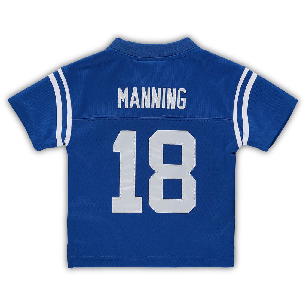 Infant Indianapolis Colts Peyton Manning Mitchell & Ness Royal 1998 Retired Legacy Jersey - Image 4
