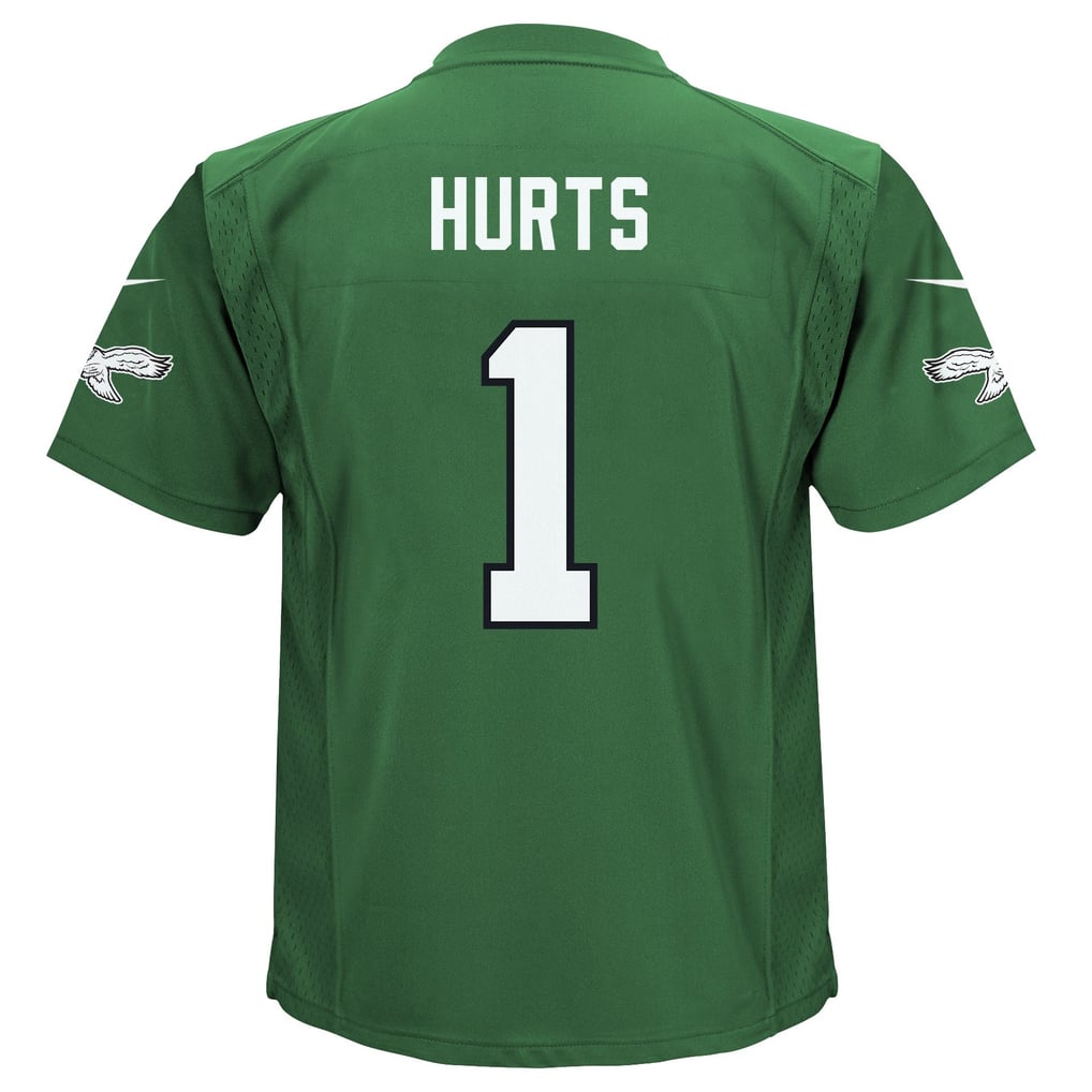Infant Philadelphia Eagles Jalen Hurts Nike Kelly Green Alternate Player Game Jersey - Image 4