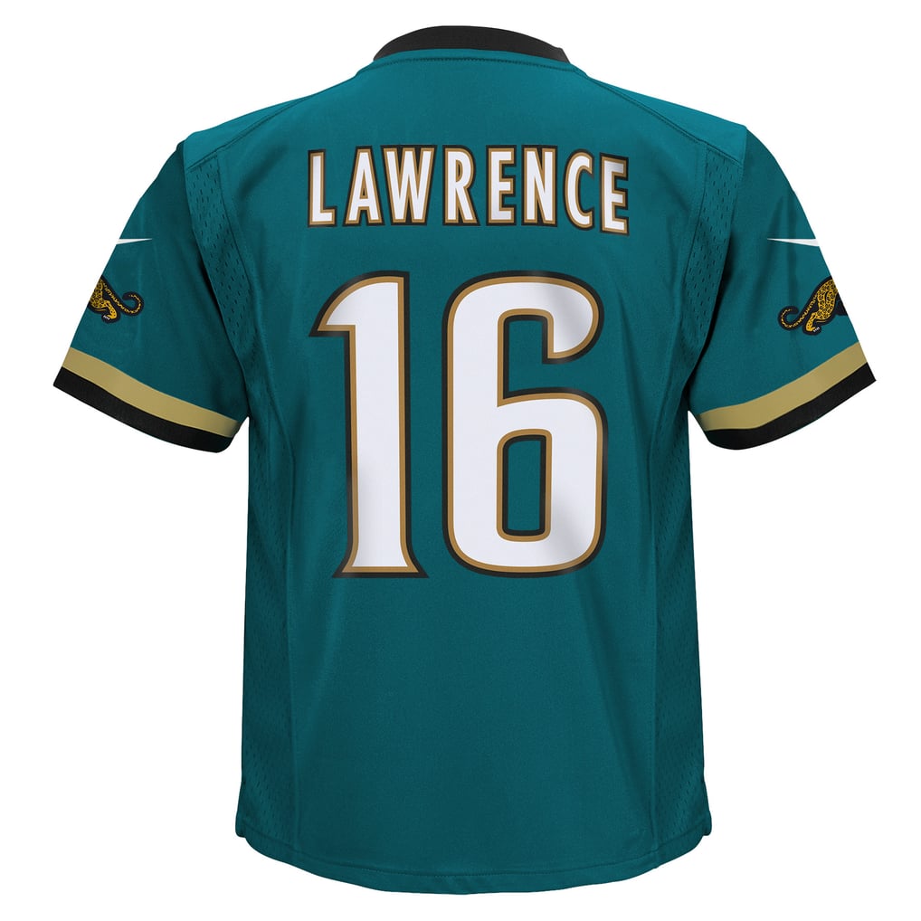 Infant Jacksonville Jaguars Trevor Lawrence Nike Teal Alternate Prowler Throwback Player Game Jersey - Image 4