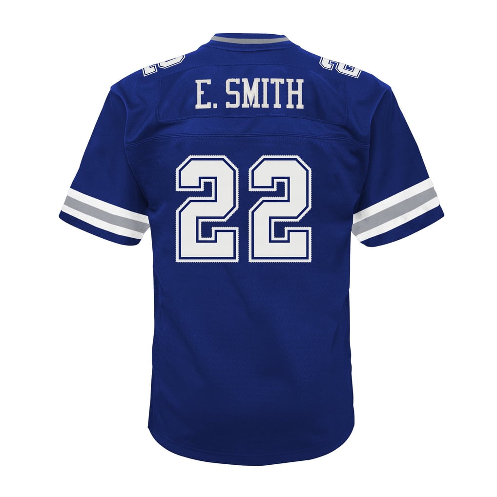 Men's Dallas Cowboys Emmitt Smith Mitchell & Ness Navy Big & Tall 1996 Legacy Retired Player Jersey - Image 4