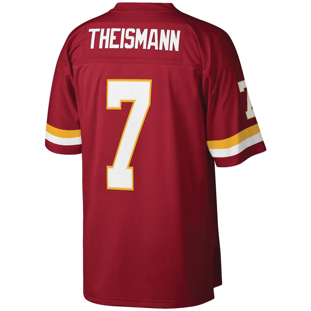 Men's Washington Football Team Joe Theismann Mitchell & Ness Burgundy Legacy Replica Jersey - Image 4