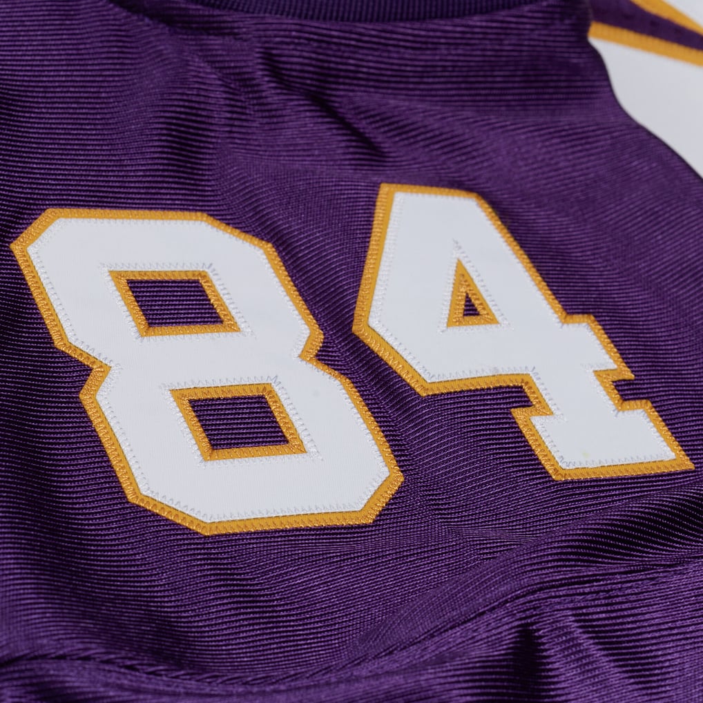 Men's Minnesota Vikings Randy Moss Mitchell & Ness Purple 2001 Authentic Throwback Jersey - Image 10