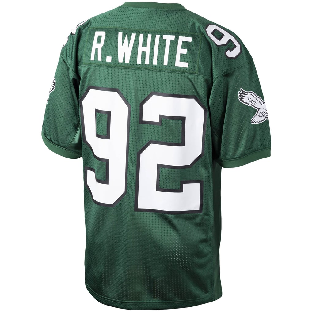 Men's Philadelphia Eagles Reggie White Mitchell & Ness Green Authentic Throwback Retired Player Jersey - Image 4