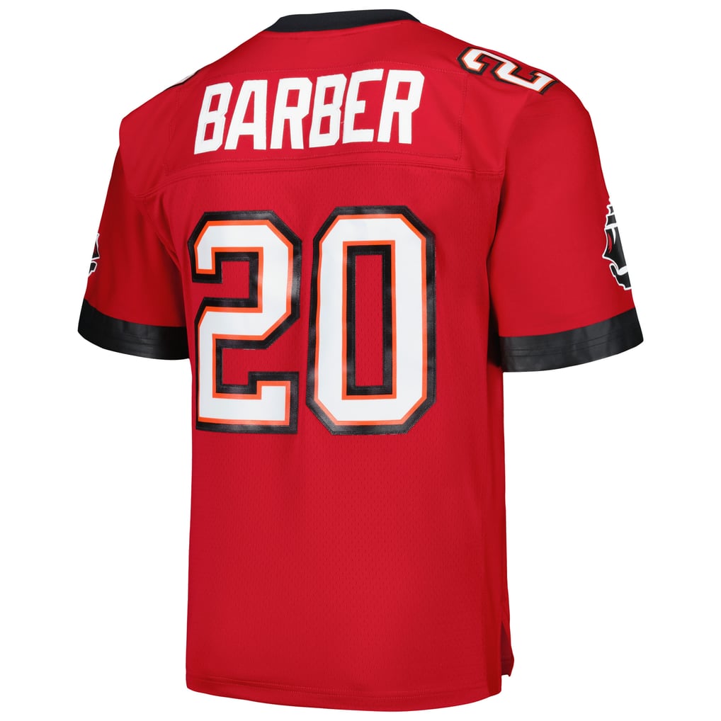 Men's Tampa Bay Buccaneers Ronde Barber Mitchell & Ness Red Legacy Replica Jersey - Image 4