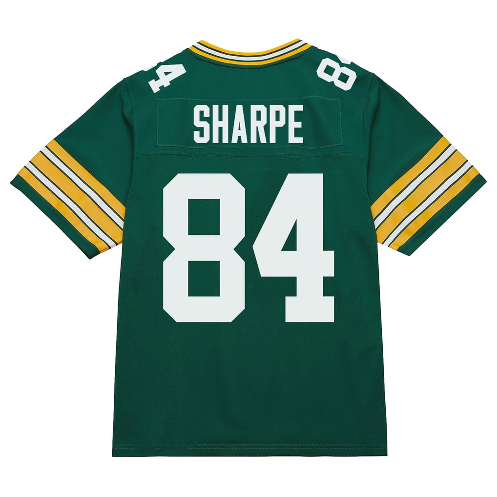 Men's Green Bay Packers Sterling Sharpe Mitchell & Ness Green 1994 Legacy Replica Jersey - Image 4