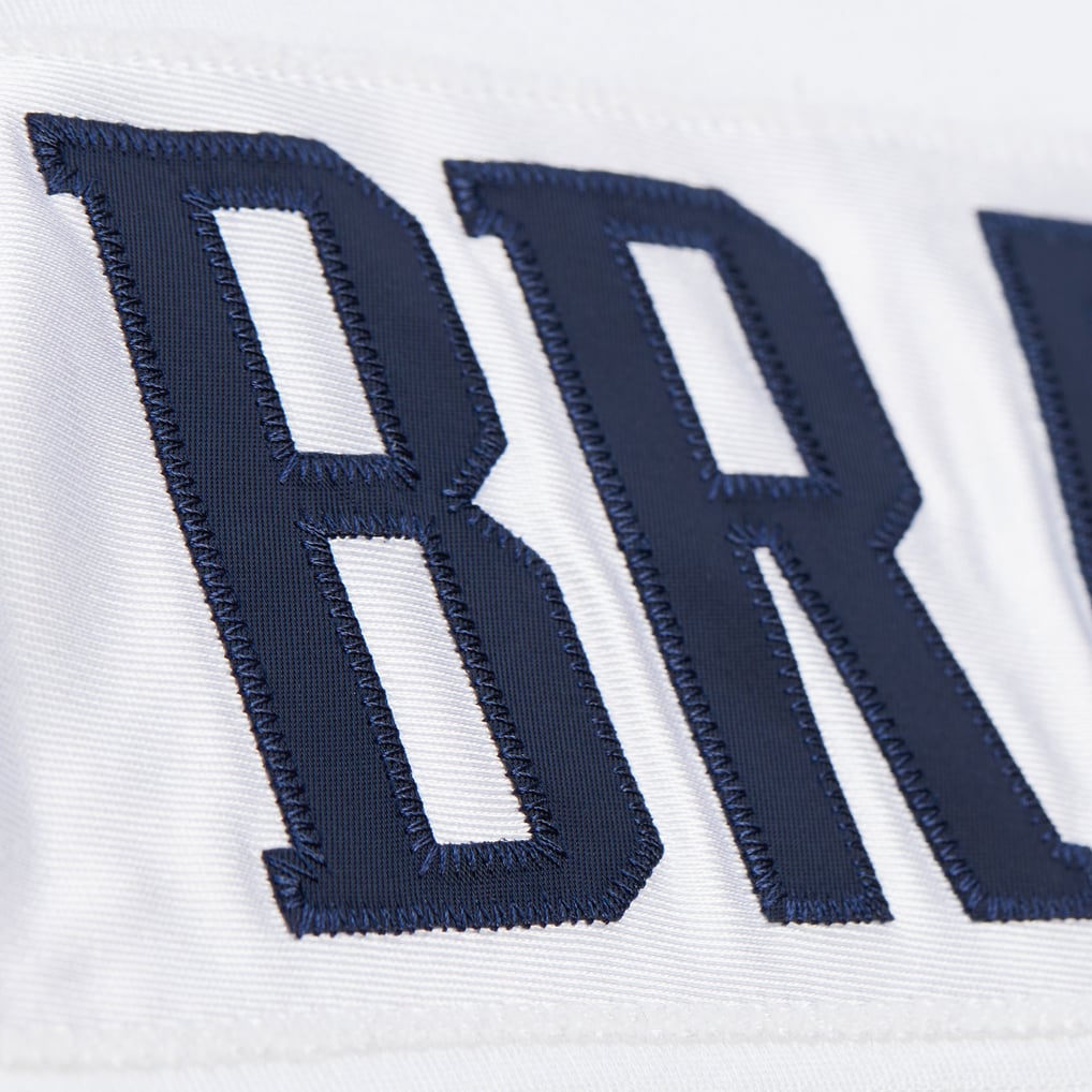 Men's New England Patriots Tom Brady Mitchell & Ness White 2000 Authentic Jersey - Image 10