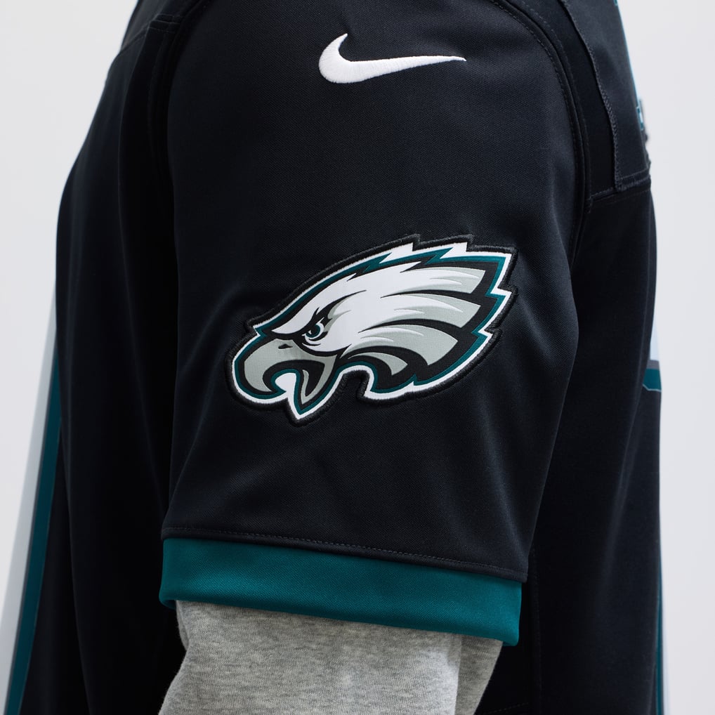 Men's Philadelphia Eagles A.J. Brown Nike Black Alternate Vapor F.U.S.E. Limited Jersey - Image 11
