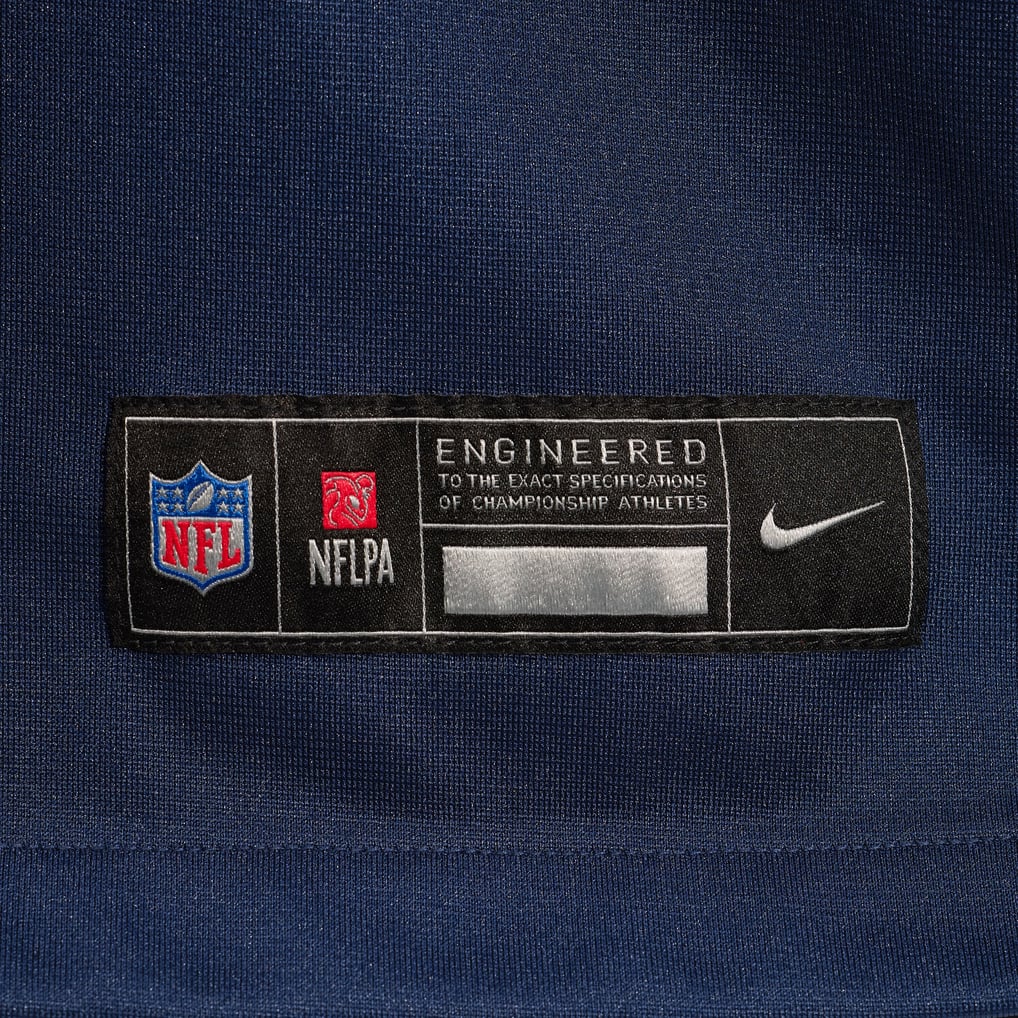 Men's Tennessee Titans Calvin Ridley Nike Navy Game Player Jersey - Image 7