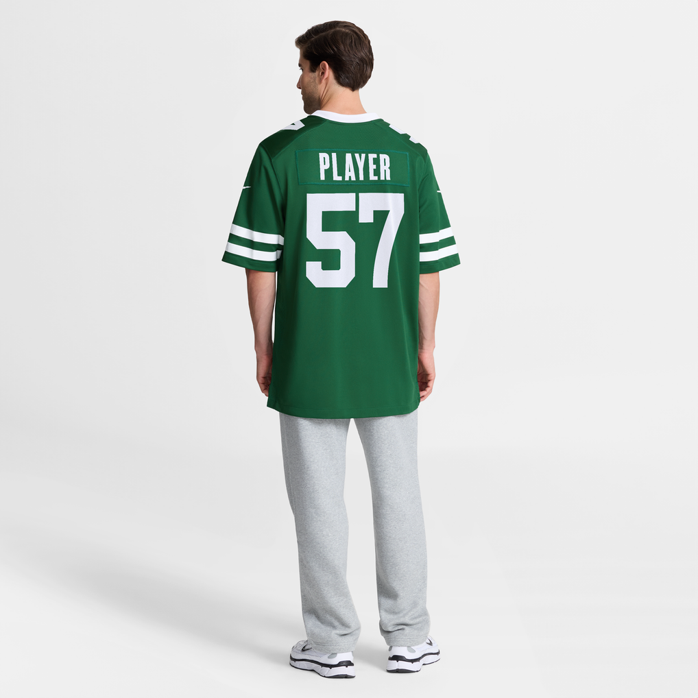 Men's New York Jets C.J. Mosley Nike Legacy Green Team Game Jersey - Image 9