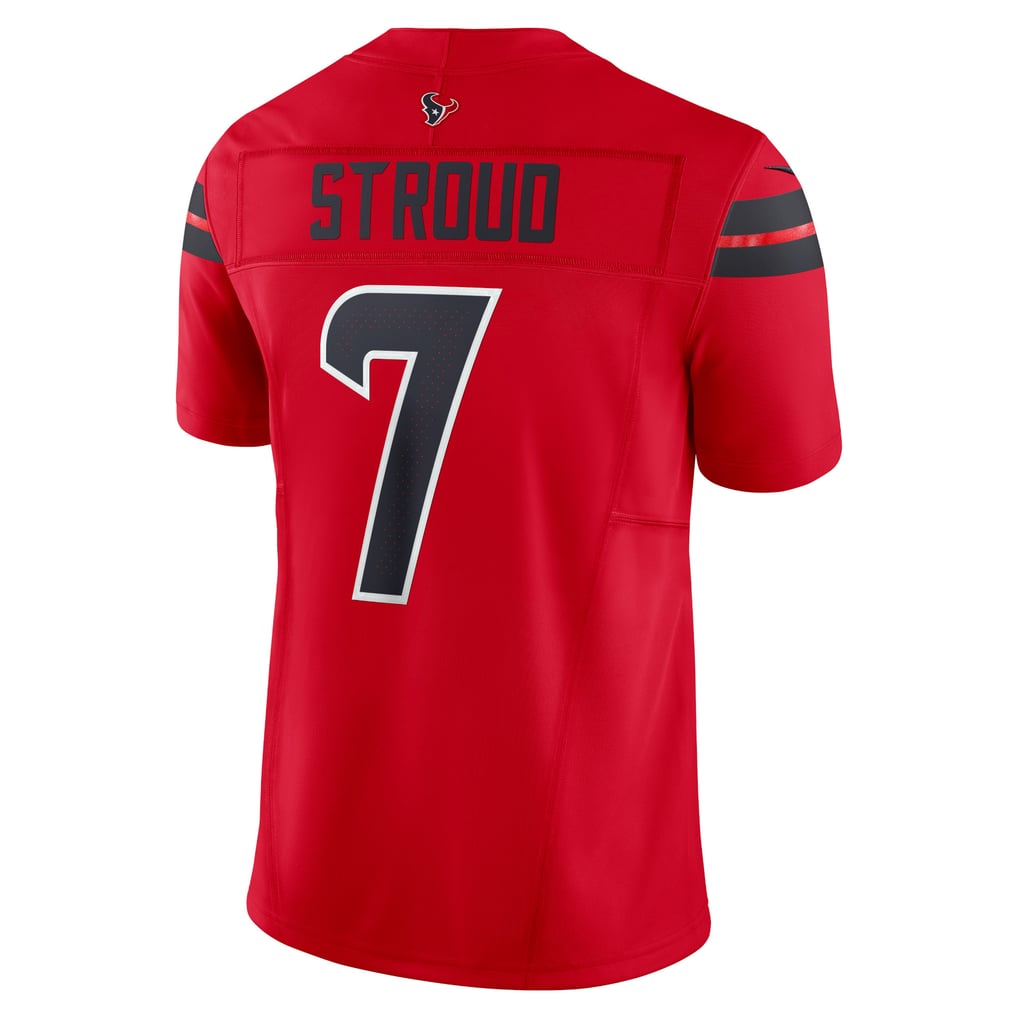 Men's Houston Texans C.J. Stroud Nike Red Alternate Vapor F.U.S.E. Limited Jersey - Image 4