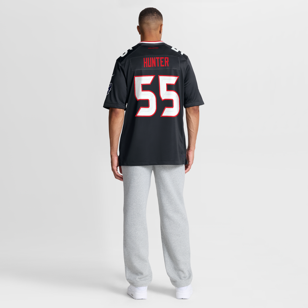 Men's Houston Texans Danielle Hunter Nike Navy Team Game Jersey - Image 9