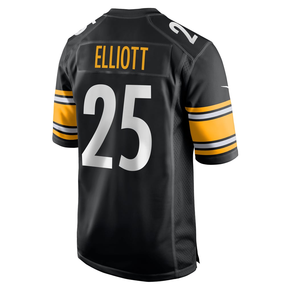 Men's Pittsburgh Steelers DeShon Elliott Nike Black Game Jersey - Image 4
