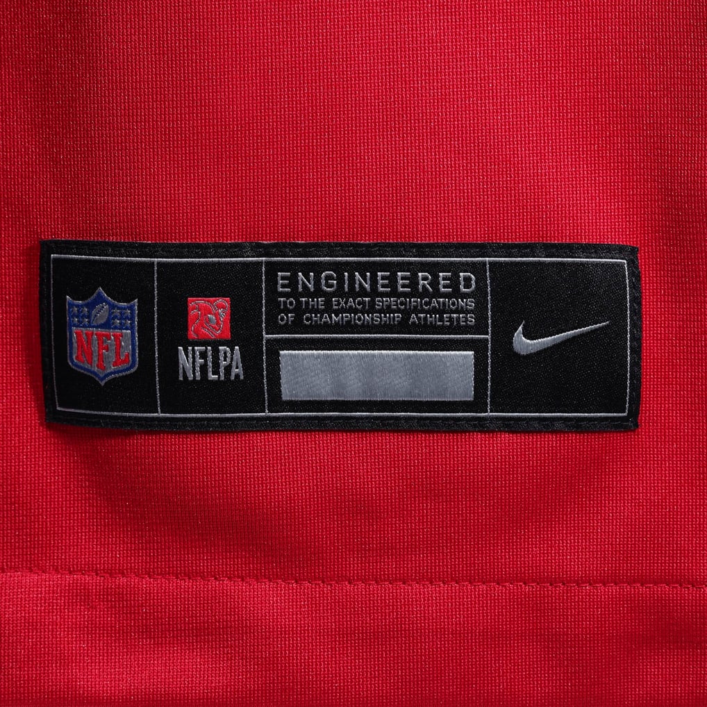 Men's Tampa Bay Buccaneers Haggai Ndubuisi Nike Red Team Game Jersey - Image 7