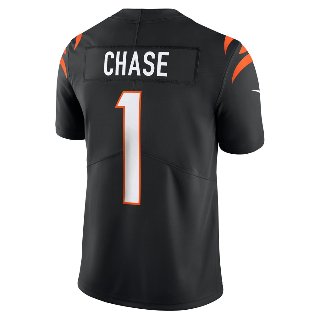 Men's Cincinnati Bengals Ja'Marr Chase Nike Black Vapor Untouchable Limited Jersey - Image 4