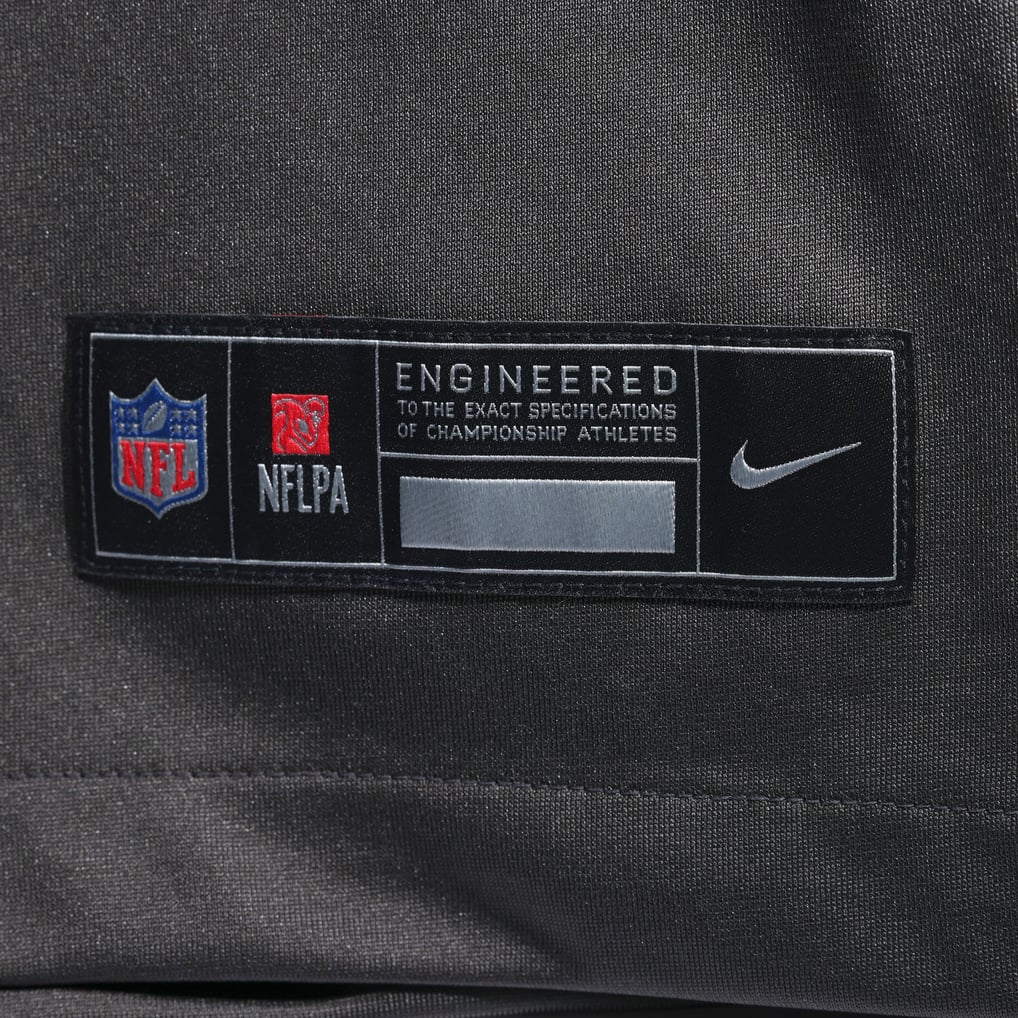 Men's Tampa Bay Buccaneers Josiah Trotter Nike Pewter Alternate Game Jersey - Image 7