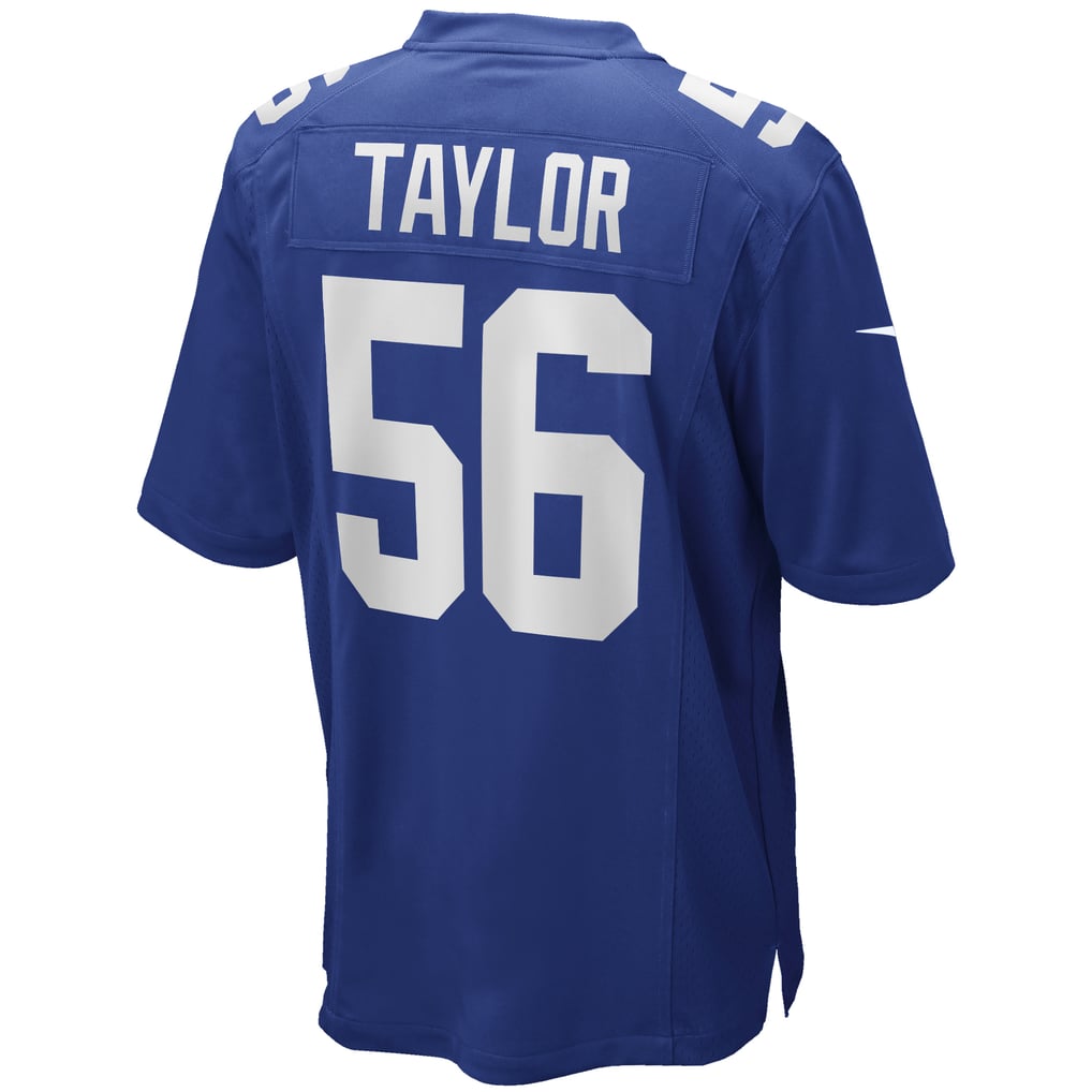 Men's New York Giants Lawrence Taylor Nike Royal Game Retired Player Jersey - Image 4