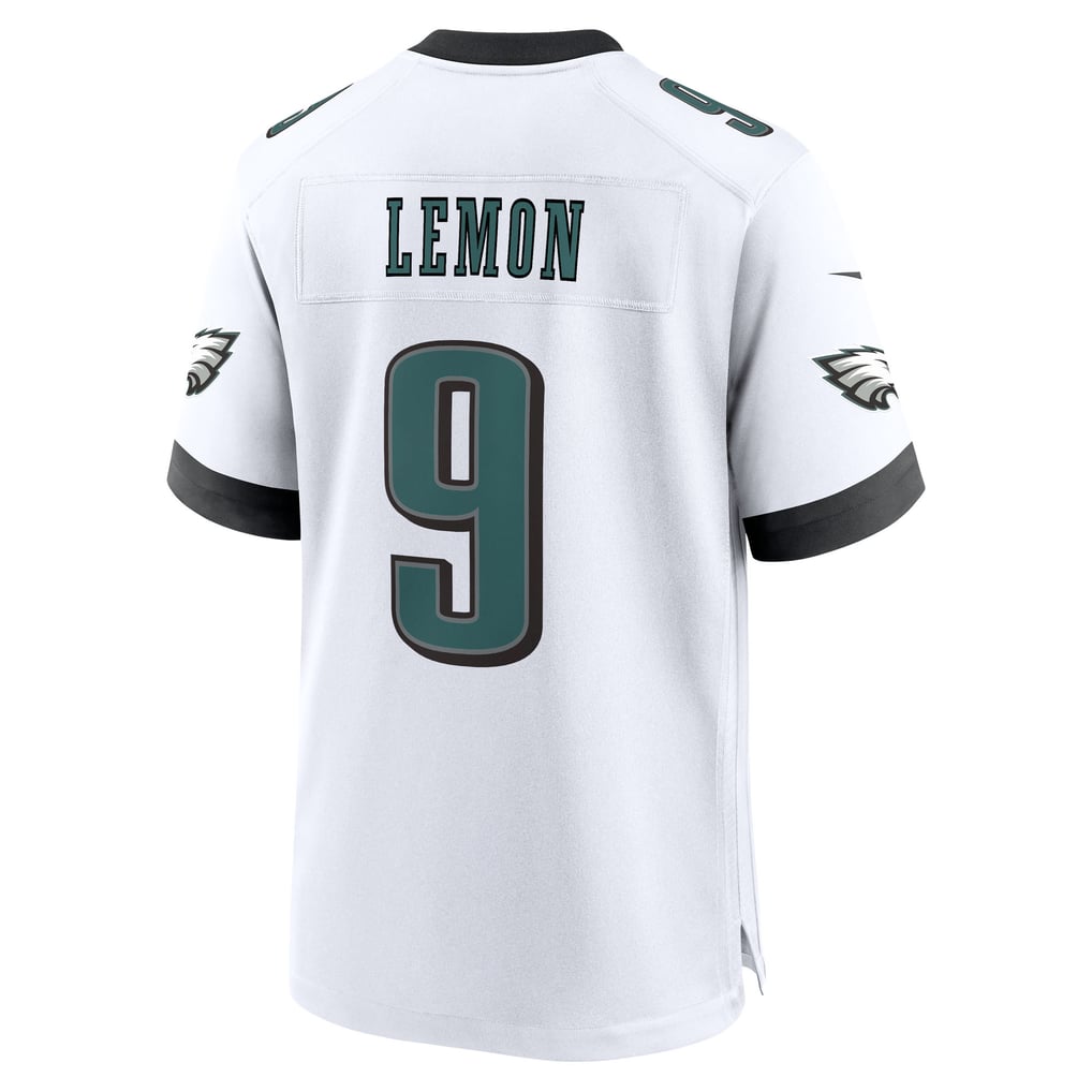 Men's Philadelphia Eagles Makai Lemon Nike White Game Jersey - Image 4