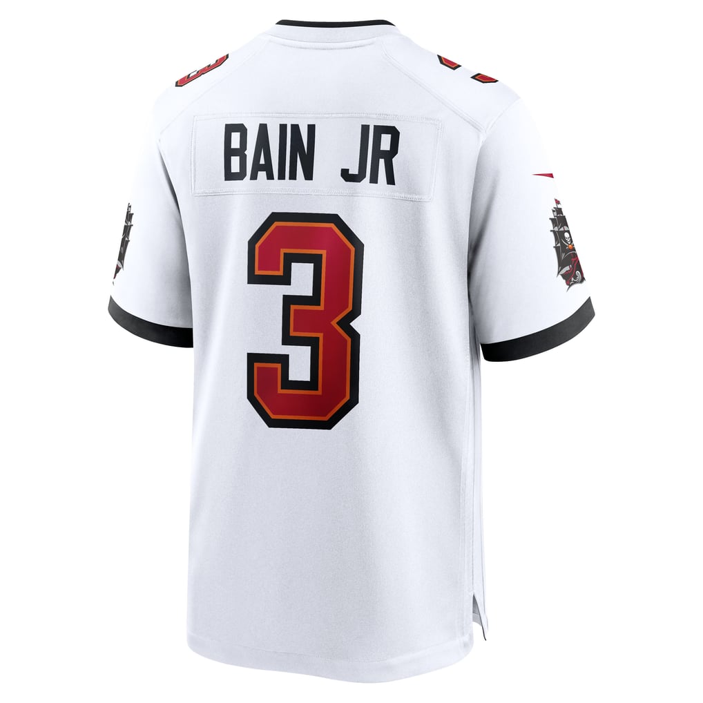 Men's Tampa Bay Buccaneers Rueben Bain Jr. Nike White Game Jersey - Image 4