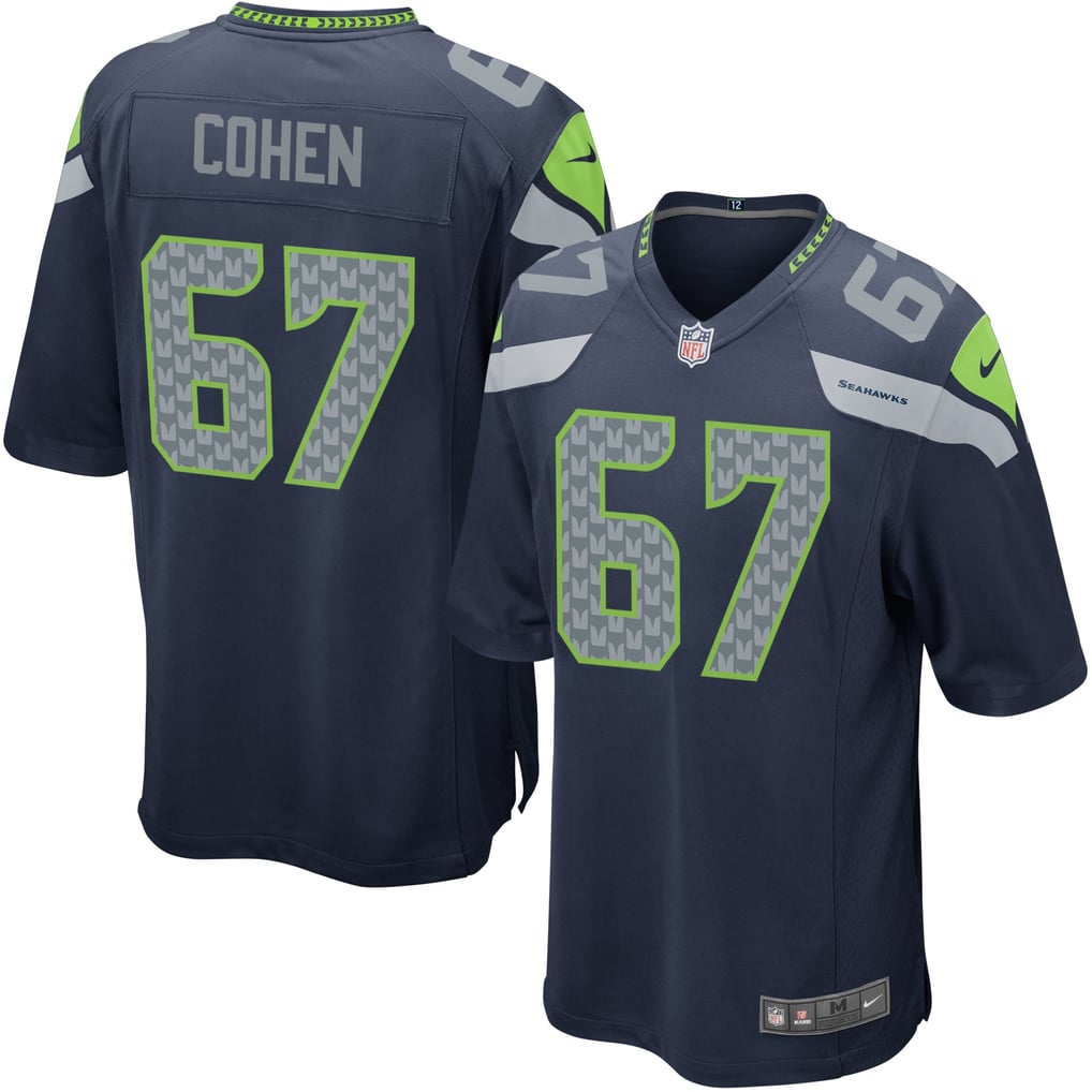 Nike Youth Seattle Seahawks Landon Cohen Team Color Game Jersey - Image 1