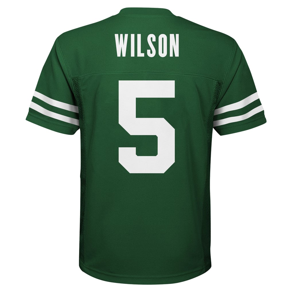 Preschool New York Jets Garrett Wilson Legend Green Replica Player Jersey - Image 4