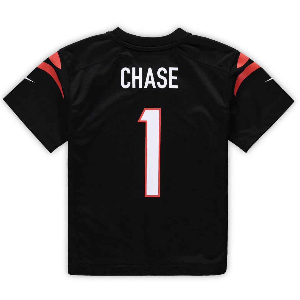 Preschool Cincinnati Bengals Ja'Marr Chase Nike Black Game Jersey - Image 4