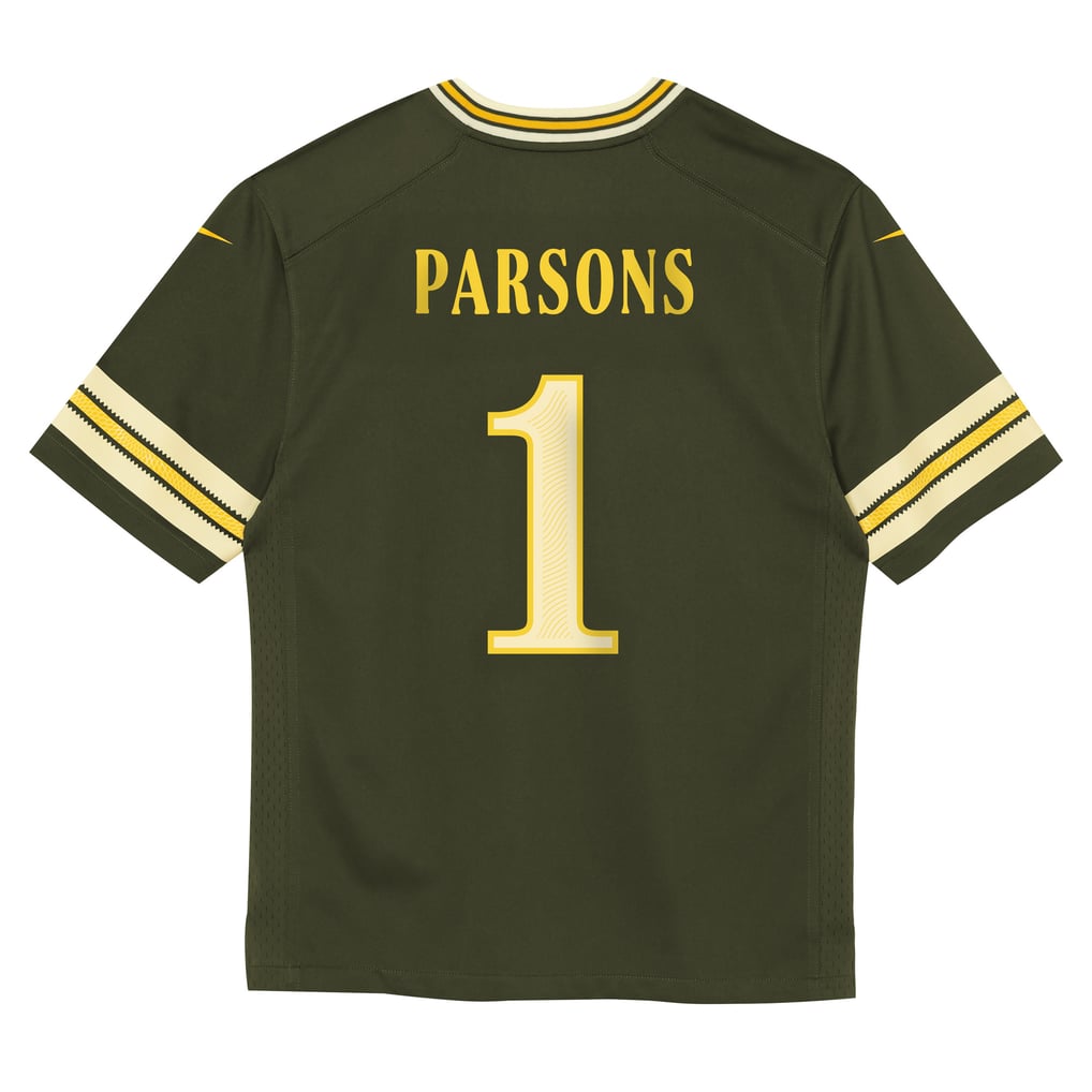 Preschool Green Bay Packers Micah Parsons Nike Green 2026 Rivalries Collection Game Jersey - Image 4