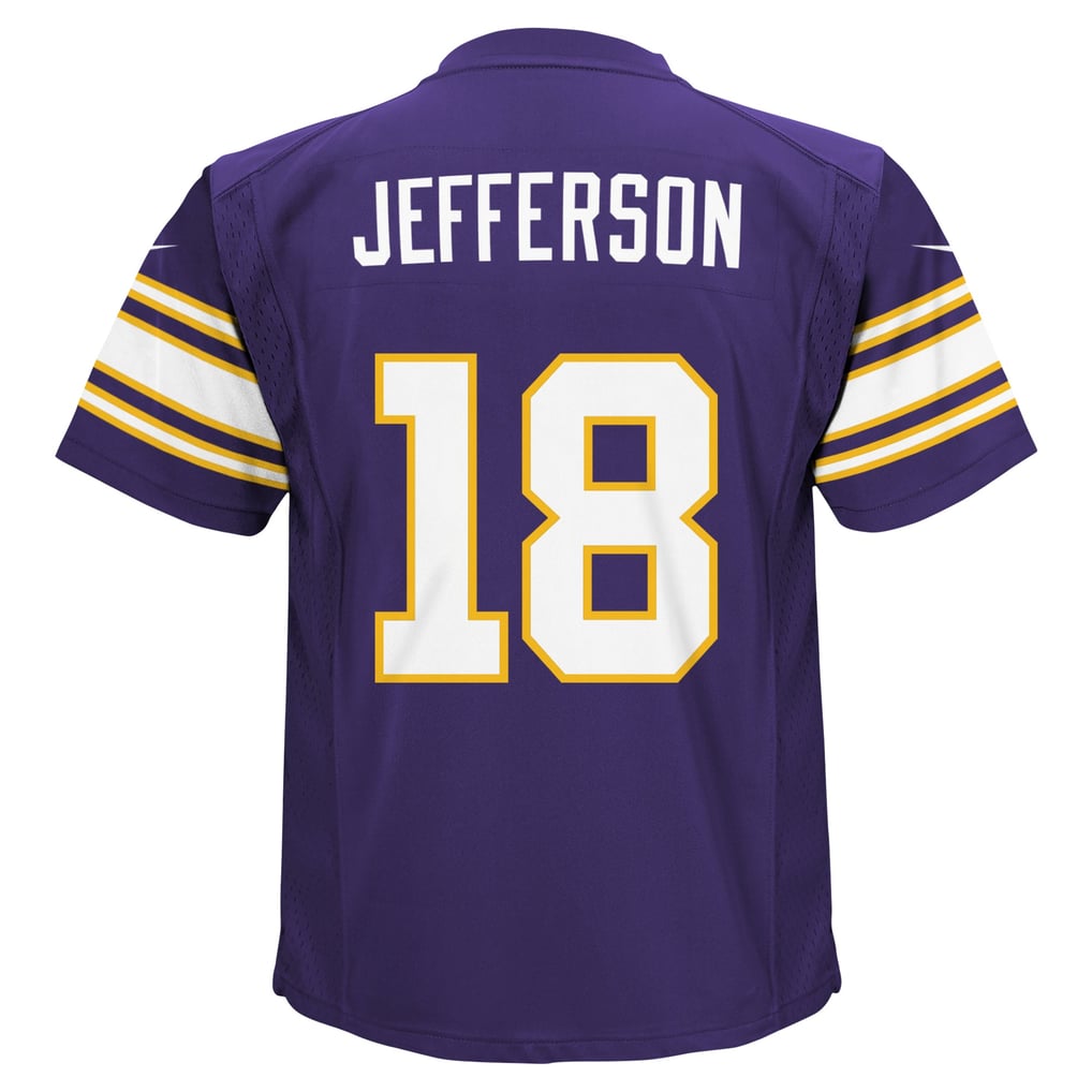 Toddler Minnesota Vikings Justin Jefferson Nike Purple Alternate Game Jersey - Image 4