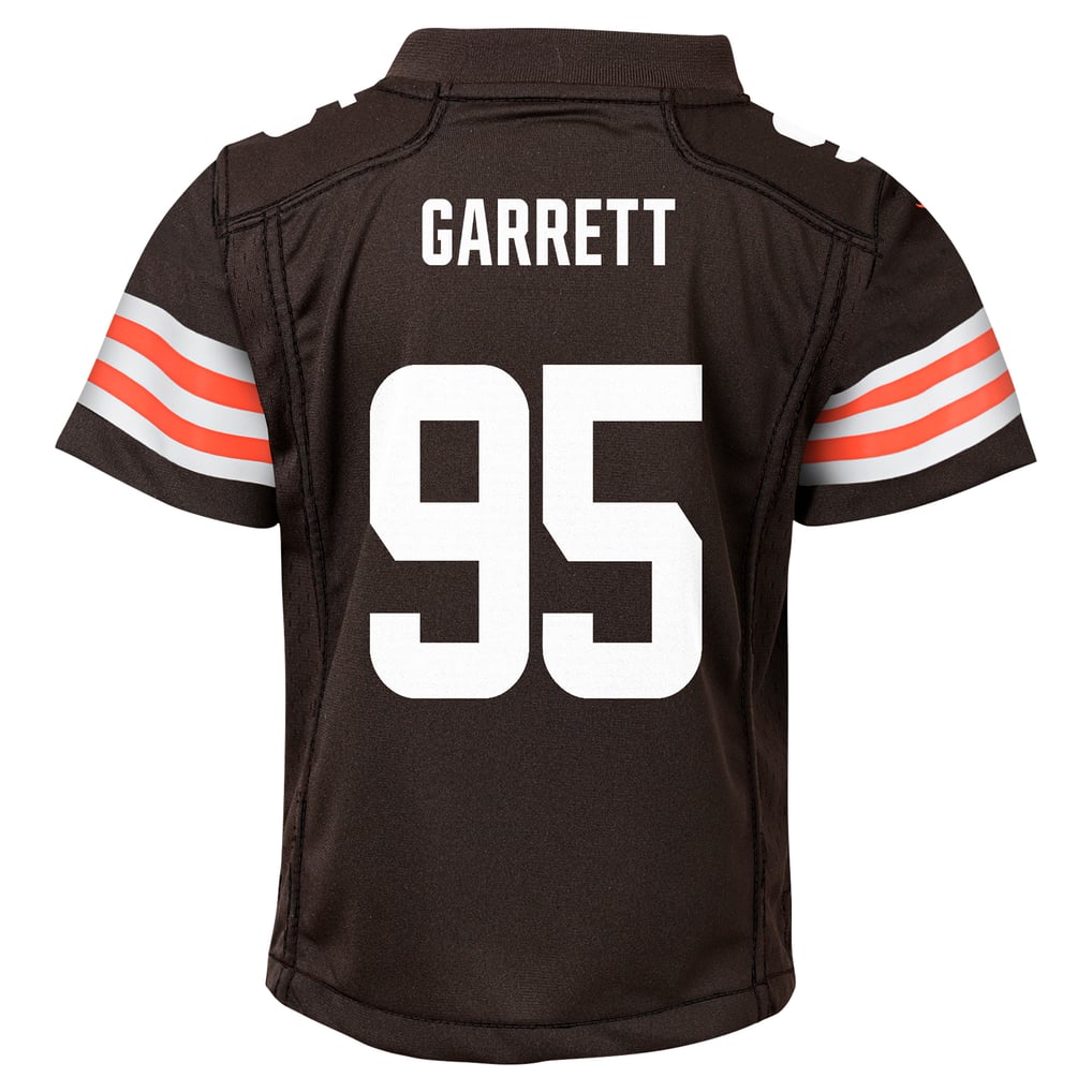 Toddler Cleveland Browns Myles Garrett Nike Brown Game Jersey - Image 4