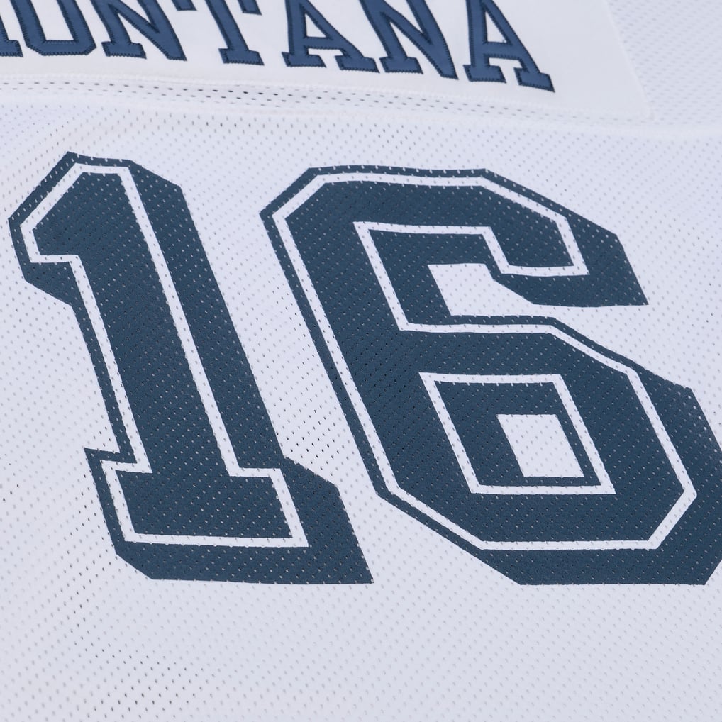 Unisex San Francisco 49ers Joe Montana Mitchell & Ness x Levi's White Legacy Jersey - Image 9