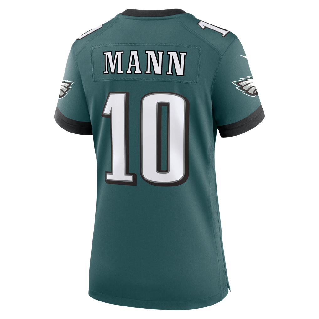 Women's Philadelphia Eagles Braden Mann Nike Midnight Green Team Game Jersey - Image 4