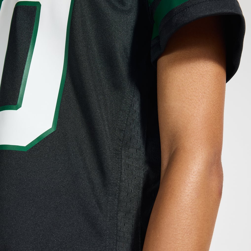 Women's New York Jets Breece Hall Nike Legacy Black Alternate Game Jersey - Image 14