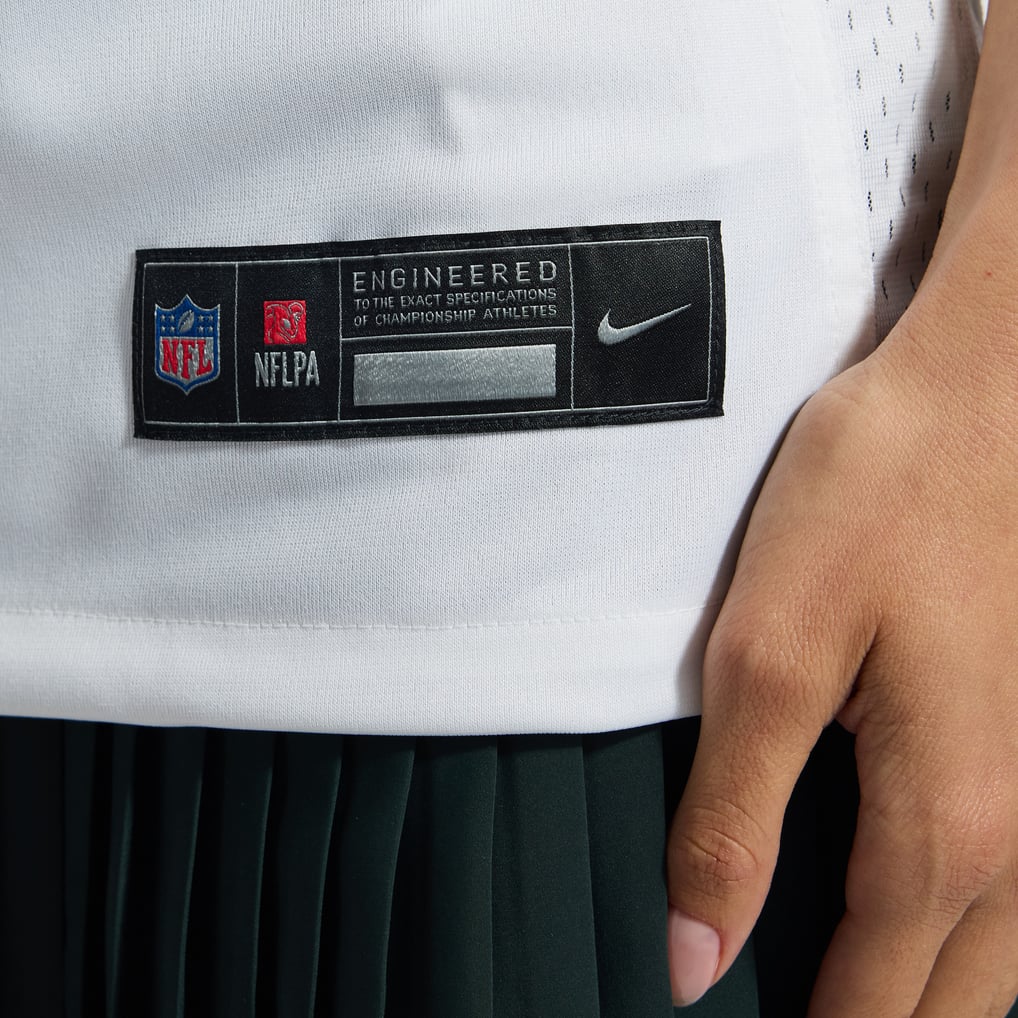 Women's New York Jets Breece Hall Nike Legacy White Game Jersey - Image 14
