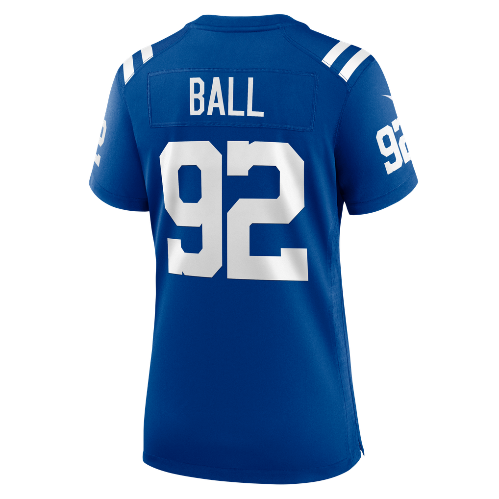 Women's Indianapolis Colts Cameron Ball Nike Royal Team Game Jersey - Image 8