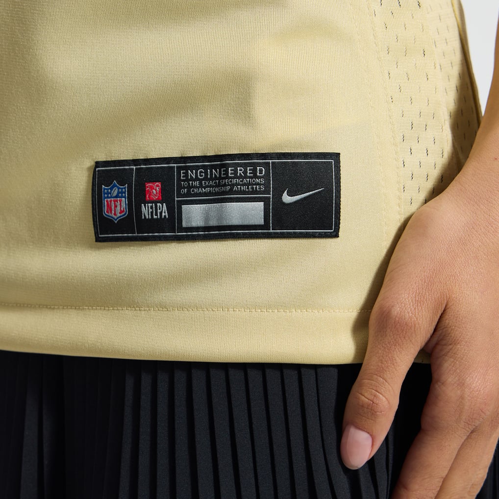 Women's New Orleans Saints Cameron Jordan Nike Gold Gameday Golds Alternate Game Player Jersey - Image 15