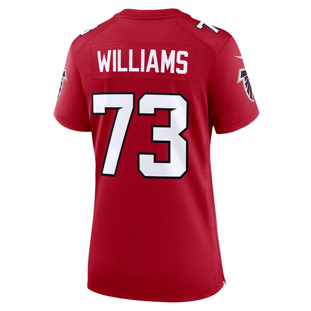 Women's Atlanta Falcons Cameron Williams Nike Red Team Game Jersey
