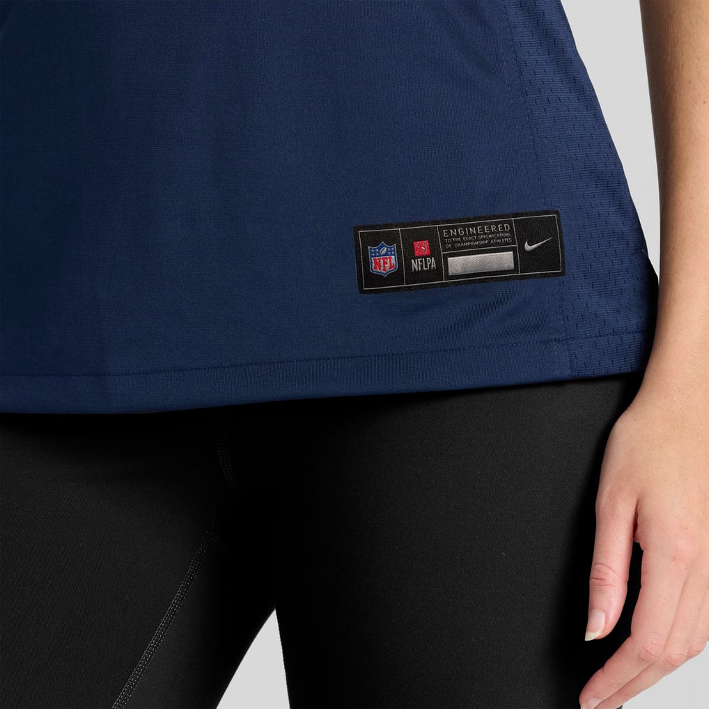 Women's Seattle Seahawks Cooper Kupp Nike College Navy Team Game Jersey - Image 10