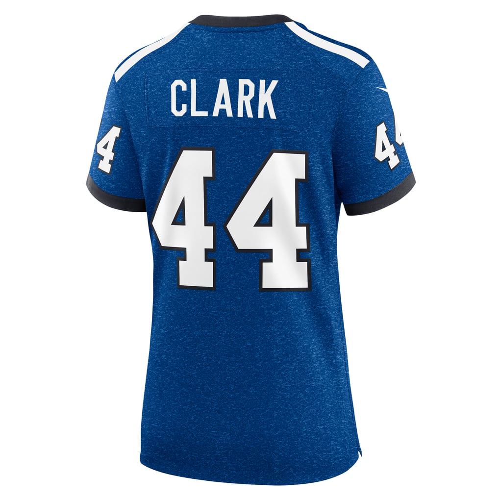 Women's Indianapolis Colts Dallas Clark Nike Royal Indiana Nights Alternate Game Jersey - Image 4