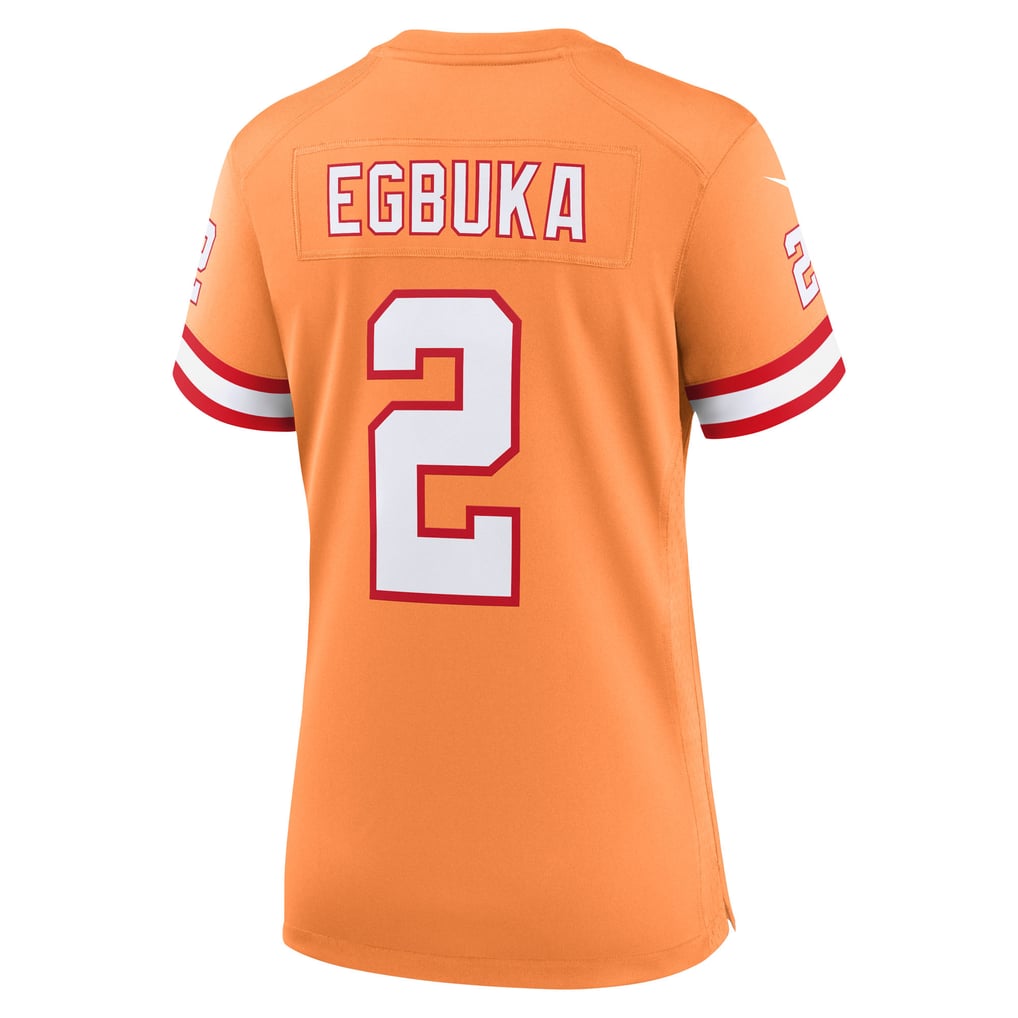 Women's Tampa Bay Buccaneers Emeka Egbuka Nike Creamsicle Alternate 2 Game Jersey - Image 4