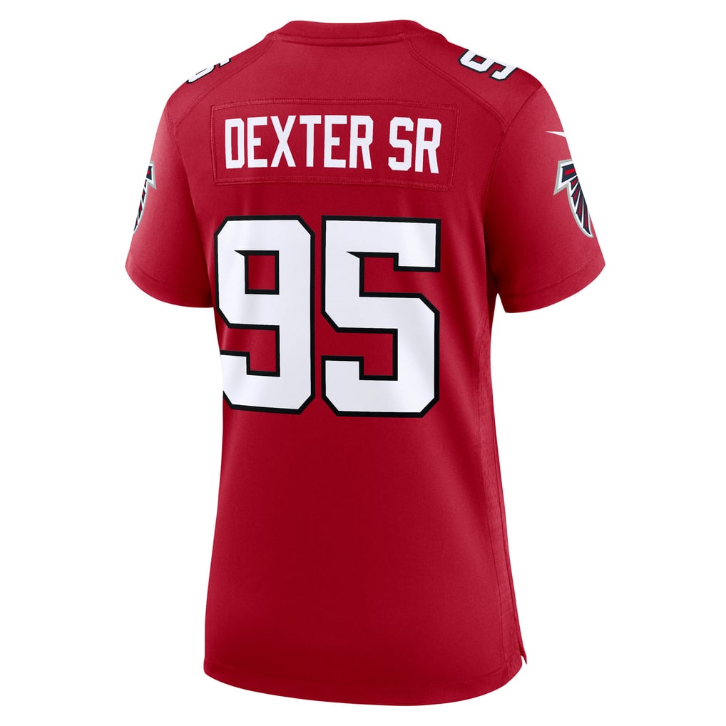 Women's Atlanta Falcons Gervon Dexter Sr. Nike Red Team Game Jersey