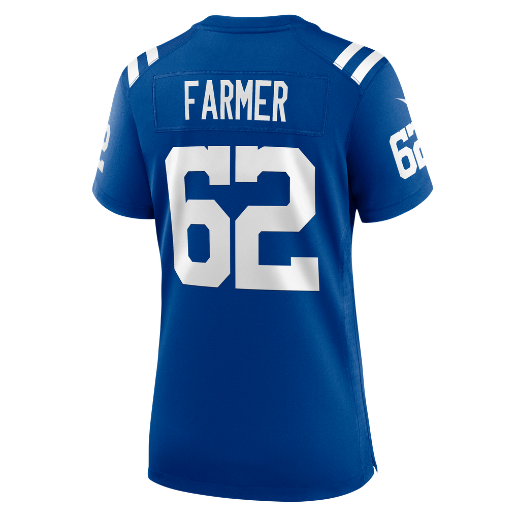 Women's Indianapolis Colts Jalen Farmer Nike Royal Team Game Jersey - Image 8