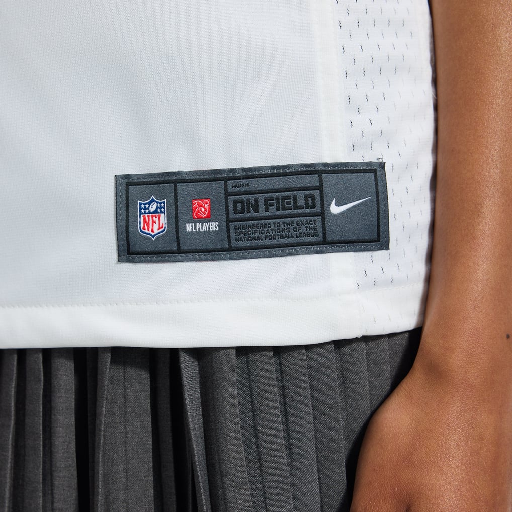 Women's New York Giants Jaxson Dart Nike White Game Jersey - Image 15