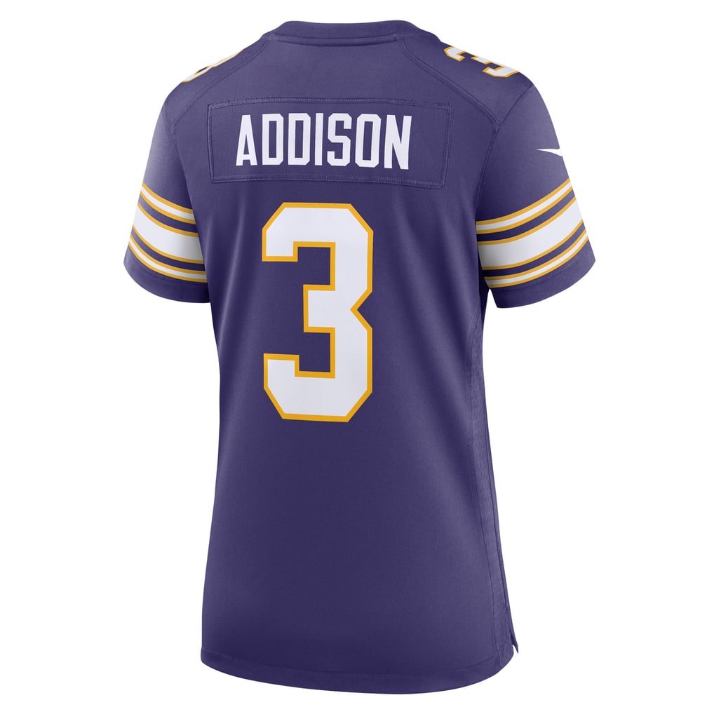 Women's Minnesota Vikings Jordan Addison Nike Purple Alternate Game Jersey - Image 4