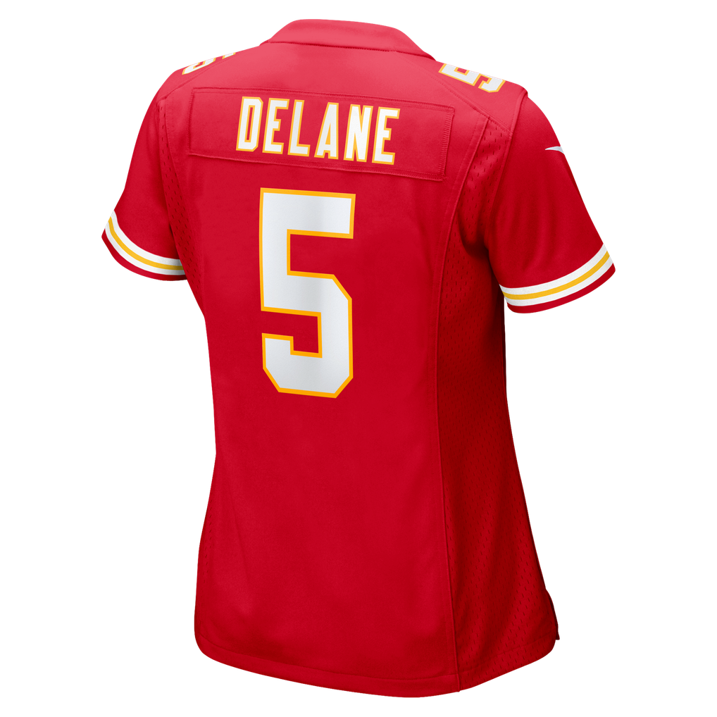 Women's Kansas City Chiefs Mansoor Delane Nike Red Game Jersey - Image 8