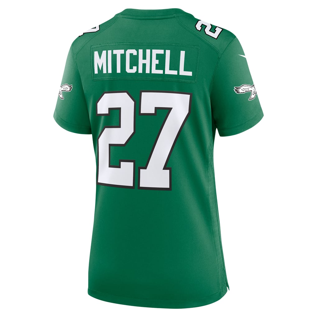 Women's Philadelphia Eagles Quinyon Mitchell Nike Kelly Green Alternate Game Jersey - Image 4
