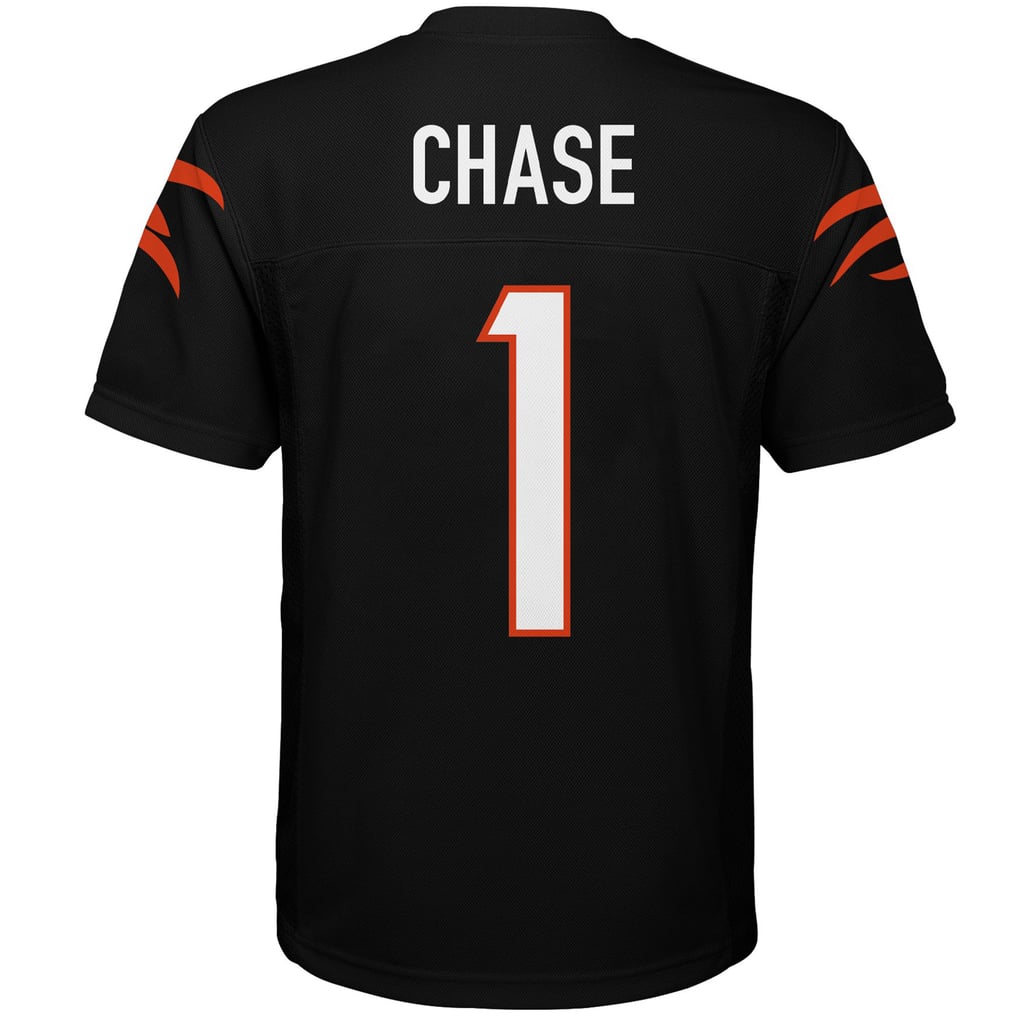 Youth Cincinnati Bengals Ja'Marr Chase Black Replica Jersey - Image 4