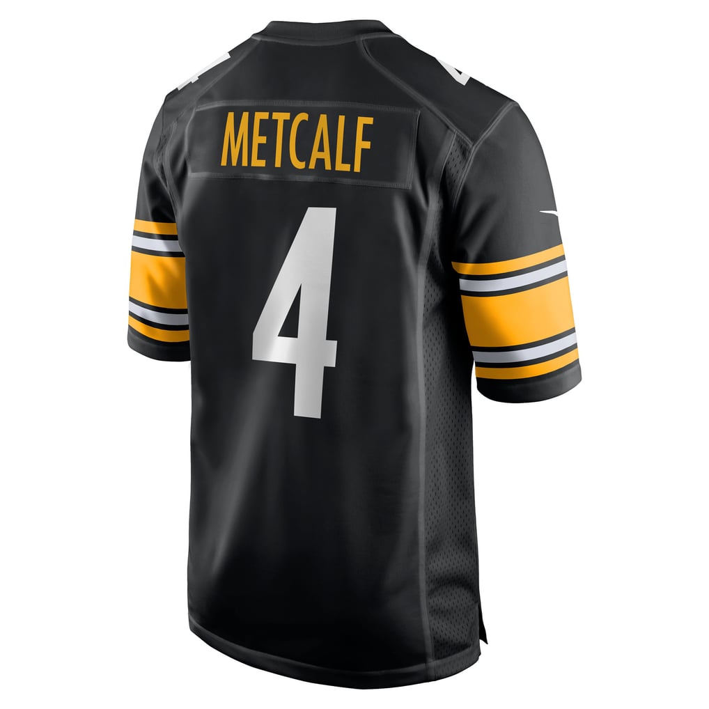 Youth Pittsburgh Steelers DK Metcalf Nike Black Game Jersey - Image 4