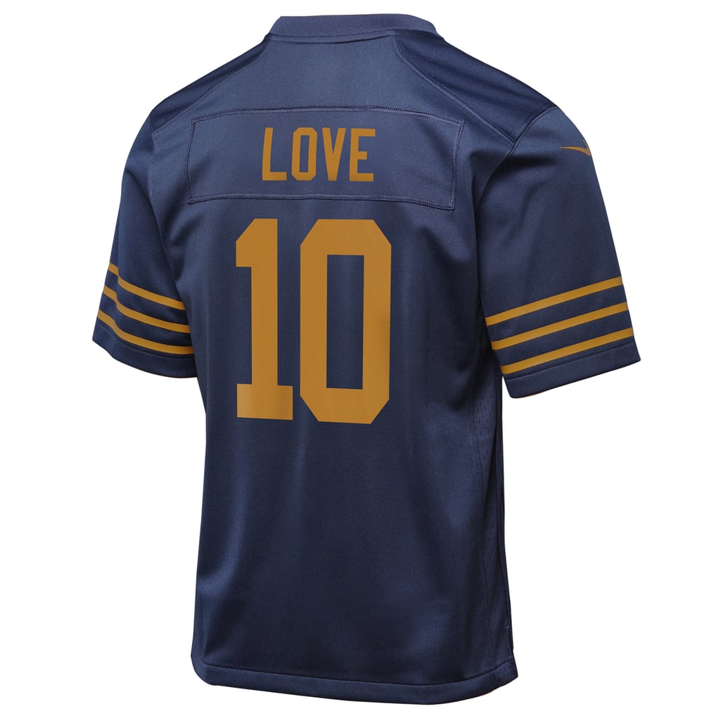 Youth Green Bay Packers Jordan Love Nike Navy The 1923 Classic Game Jersey - Image 4