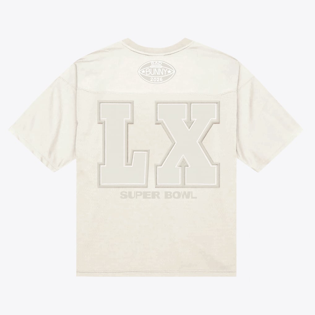 Bad Bunny x Super Tazón Cream Bad Bunny Legacy Jersey - Image 3