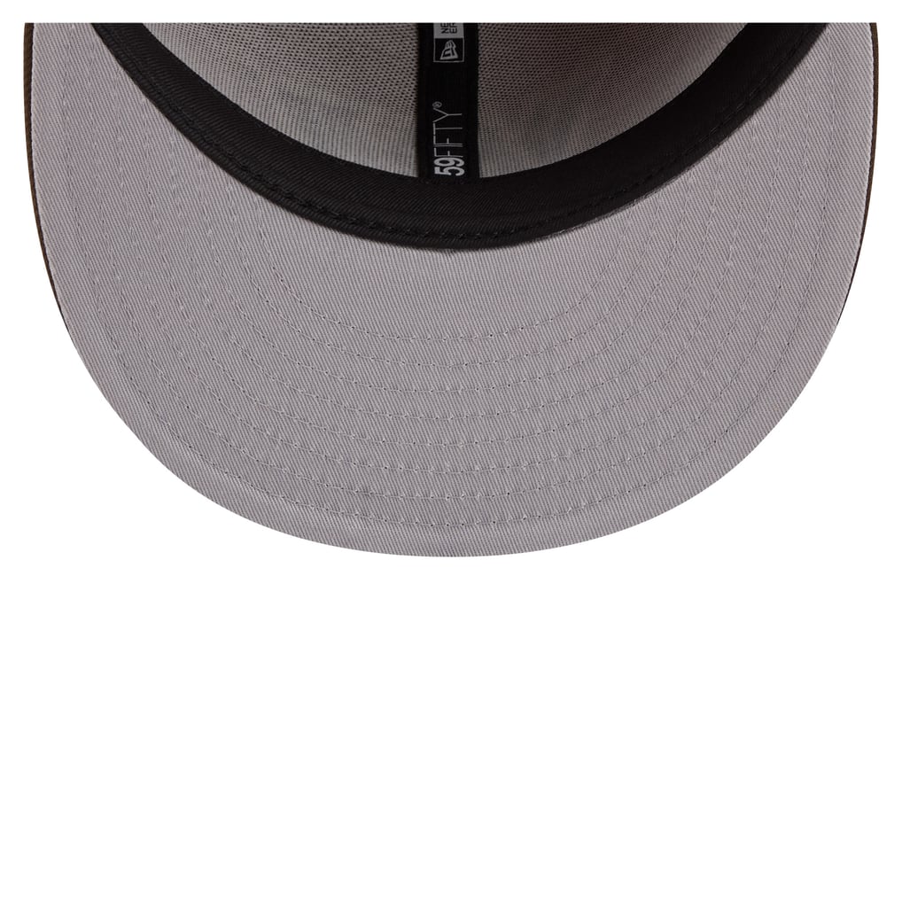 Men's Washington Commanders  New Era Light Brown/Dark Brown Two-Tone Walnut 59FIFTY Fitted Hat - Image 6