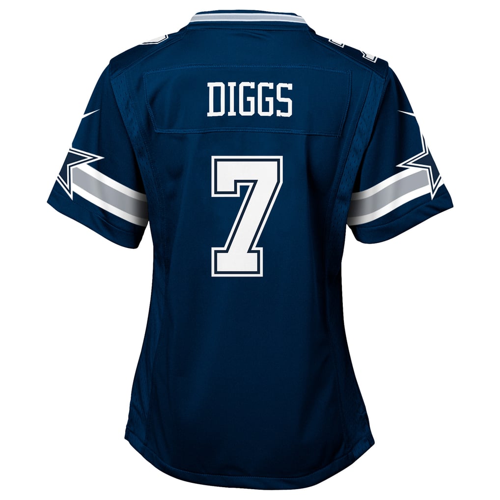 Girls Youth Dallas Cowboys Trevon Diggs Nike Navy Game Jersey - Image 4